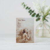 エンジェル遊のライラ雲の上に、卵の殻 名刺 (スタンド正面)