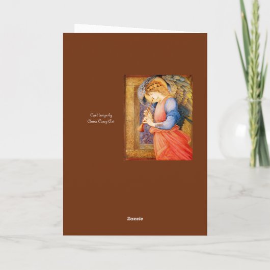 エンジェル遊ズのフラージョレのエドワード・バーン=ジョーンズ シーズンカード (裏面)