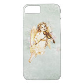 エンジェル遊ズのヴィンテージ紙背景 Case-Mate iPhoneケース (裏面)