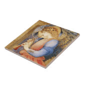 エンジェル遊ズ・ア・フラゲオレット(エドワード・バーン=ジョーンズ) タイル (側面)