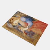 エンジェル遊ズ・ア・フラゲオレット（エドワード・バーン=ジョーンズ） ドアマット (アングル)