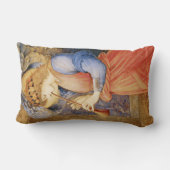 エンジェル遊ズ・ア・フラゲオレット（エドワード・バーン=ジョーンズ） ランバークッション (裏面)