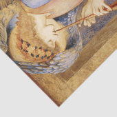 エンジェル遊ズ・ア・フラゲオレット(エドワード・バーン=ジョーンズ) 薄葉紙 (詳細)