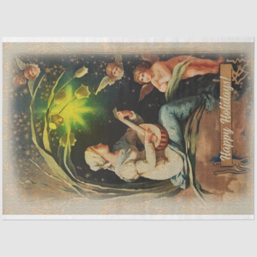 エンジェル遊ズ・ギター・グリーティング・クリスマスイブ 薄葉紙 (正面)