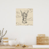 エンジェル遊ズ・ハープ ポスター (キッチン)