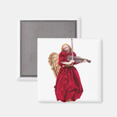 エンジェル遊ズ・ヴァイオリン マグネット (正面/裏面)