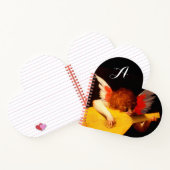 エンジェル遊ズLUTE音楽Cherub Monogram ノートブック (内部)