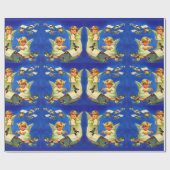 エンジェル郵便オフィスプリント ラッピングペーパー (フラット)