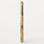 エンジェル金ゴールド赤と青のモノグラム Case-Mate iPhoneケース (裏面/左)