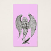 エンジェル鉛筆スケッチ名刺 (裏面)