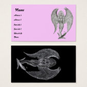 エンジェル鉛筆スケッチ (正面&裏面)