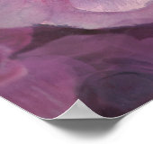 エンジェル顔バラコラージポスター ポスター (角)