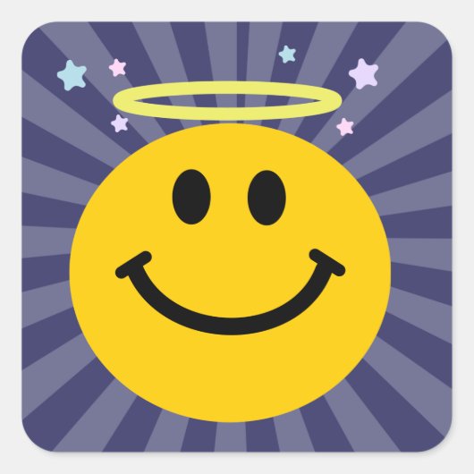 エンジェル顔 スクエアシール (正面)