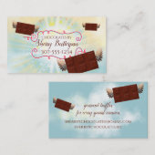 エンジェル飛んでいるチョコレートバー 名刺 (正面/裏面)