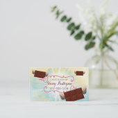 エンジェル飛んでいるチョコレートバー 名刺 (スタンド正面)