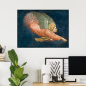 エンジェル飛んでいる(Giotto follower) CC1122ルネッサンス ポスター (ホームオフィス)