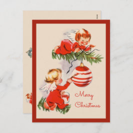 エンジェル飾ズ・ザ・クリスマスツリー葉書 シーズンポストカード