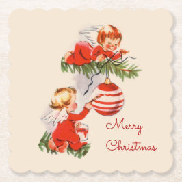 エンジェル飾ズ・ザ・クリスマス・ツリー・コースター ペーパーコースター