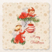 エンジェル飾ズ・ザ・クリスマス・ツリー・コースター ペーパーコースター (正面)