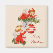 エンジェル飾ズ・ザ・クリスマス・ツリー・コースター マグネット (正面)