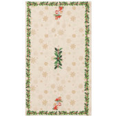 エンジェル飾ズ・ザ・ツリー・ホリーNベリー・トリム テーブルクロス (正面)