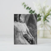 エンジェル3クリスチャン記念悔やみや弔慰ありがとう ポストカード (スタンド正面)