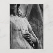 エンジェル3クリスチャン記念悔やみや弔慰ありがとう ポストカード (正面)