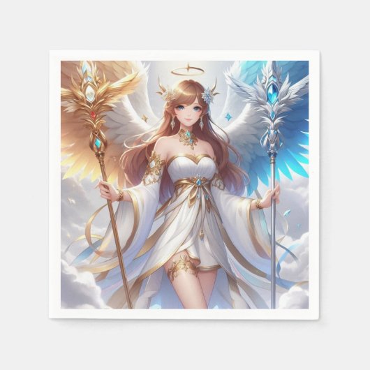 エンジェル444 スタンダードカクテルナプキン (正面)