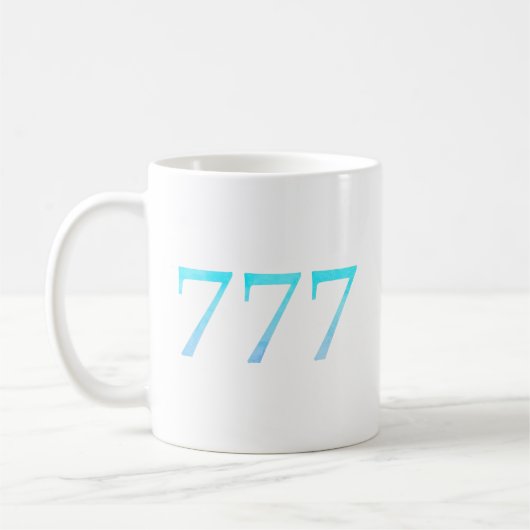 エンジェル777 – 幸運 コーヒーマグカップ (左)