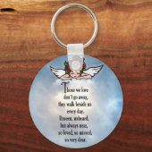 エンジェル「とても愛された」 キーホルダー (正面)