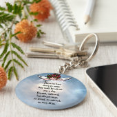 エンジェル「とても愛された」 キーホルダー (側面)