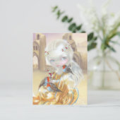 「エンジェル・アット・グラストンベリー・アビー」ポストカード ポストカード (スタンド正面)