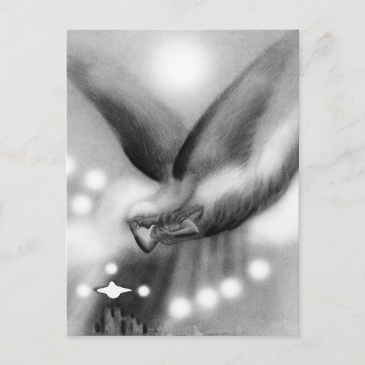 エンジェル・アット・ナイトアート ポストカード (正面)