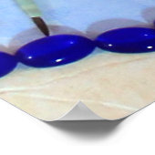 エンジェル・イン・ブルー・アートのポスター – Surreal Artwork Gives ポスター (角)