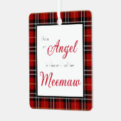 エンジェル・イン・天国・ミームー記念写真 メタルオーナメント (正面左)