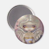 「エンジェル・イン・薄紫」マグネット マグネット (正面/裏面)