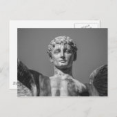 エンジェル、ウェールズ国民戦記念碑。カーディフ ポストカード (正面/裏面)