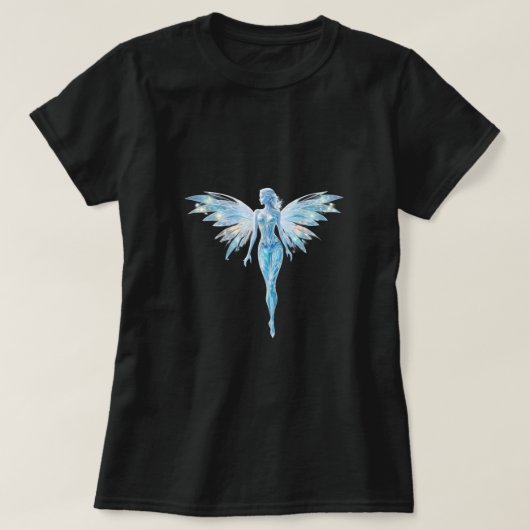 エンジェル・ウォメンズTシャツ Tシャツ (デザイン正面)