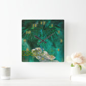 エンジェル・ウォーカー「ネフェルファナワの世界」 スクエア壁時計 (ホーム)