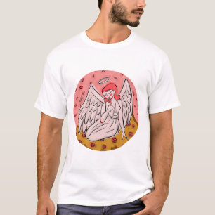 エンジェル·エスター·メンズ·Tシャツ Tシャツ
