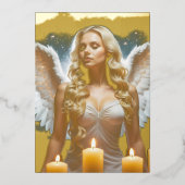 エンジェル - エンジェルス 箔シーズンカード (正面)