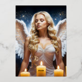 エンジェル - エンジェルス 箔シーズンカード (裏面)