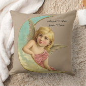 エンジェル – エンジェルパーソナライズされたギフト クッション (ブランケット)