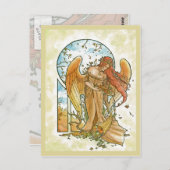 エンジェル・オブ・オータム葉書 ポストカード (正面/裏面)