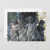 エンジェル・オブ・ザ・ウォーターズファウンテンセントラル・パーク ポストカード (正面/裏面)