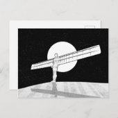 エンジェル・オブ・ザ・ノース・ブラック&ホワイト ポストカード (正面/裏面)