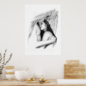 エンジェル・カップル・ソウルメイト・ラブ ポスター (キッチン)