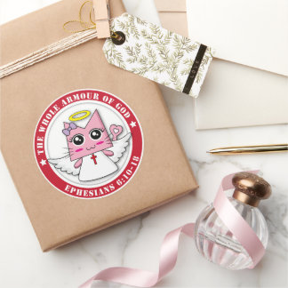 エンジェル・ガ・ラウンド・ステッカー ラウンドシール