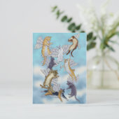 エンジェル・キャッツの群れ ポストカード (スタンド正面)