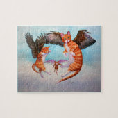 エンジェル・キャット・アンド・マウス・ゲーム ジグソーパズル (横)